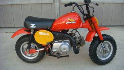 Old Honda 50cc Dirt Bike